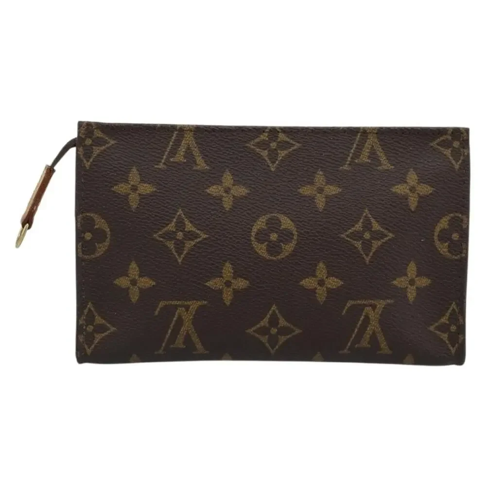 Louis Vuitton Monogram Bucket PM Accessory Pouch Brown